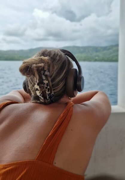 Bo op een boot, reisroute Filipijnen