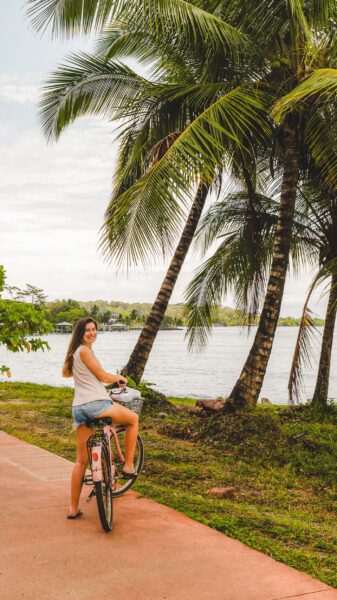 Bocas del Toro met fiets