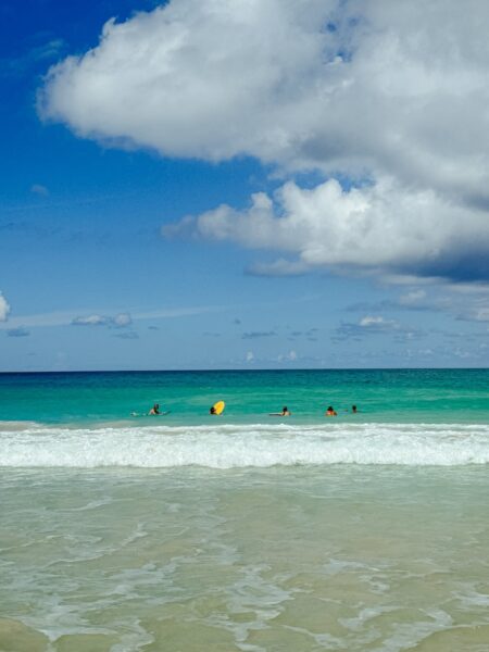 Bodyboarden bij Macao