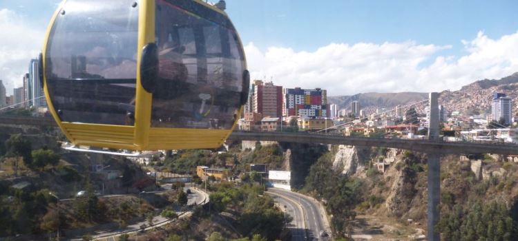 Bolivia La Paz Teleferico kabelbaan