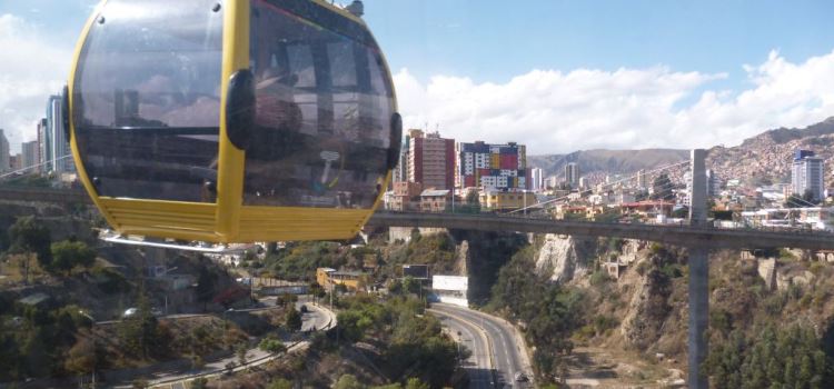 Bolivia La Paz Teleferico kabelbaan