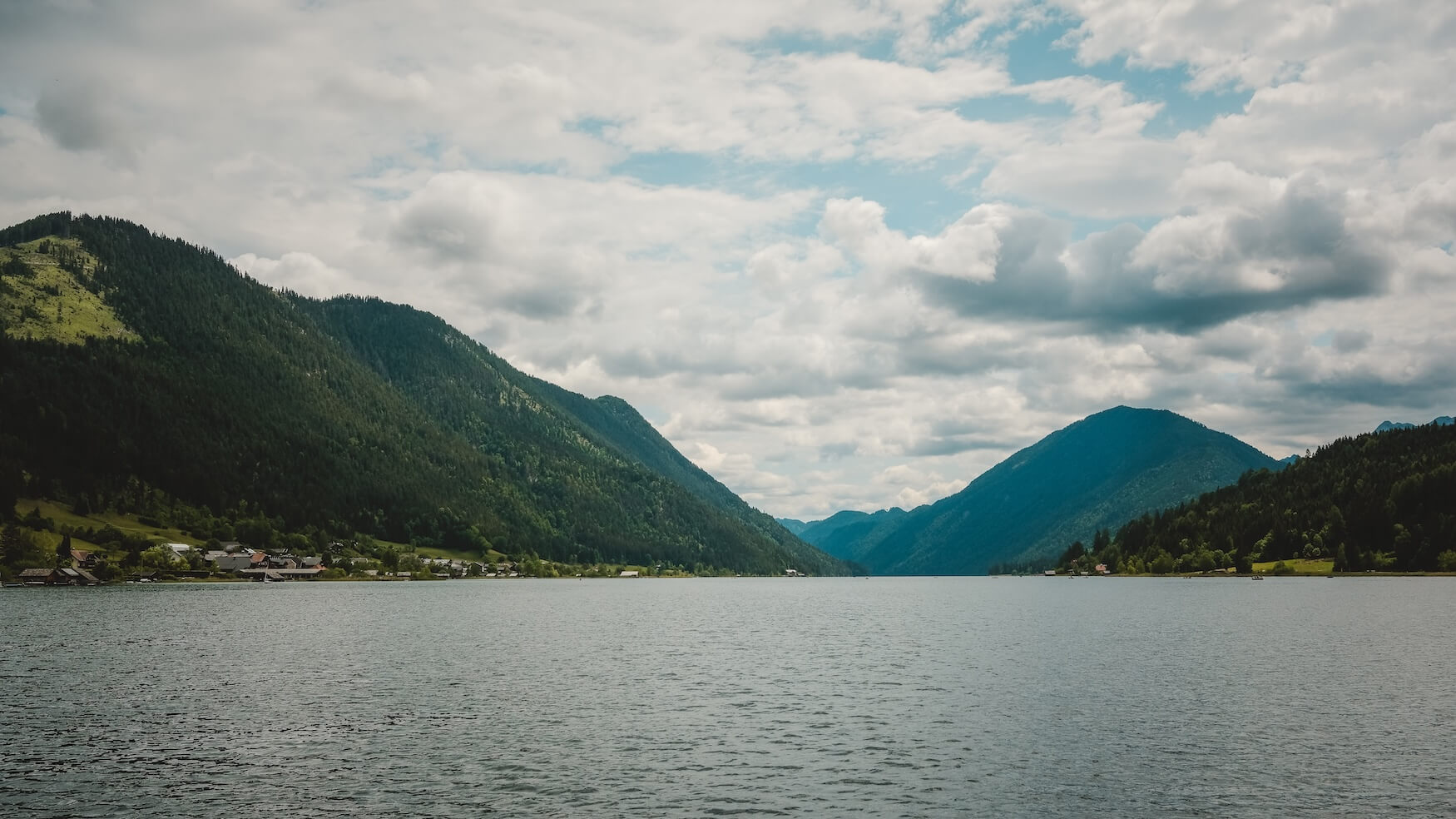 Boottour uitzicht Weissensee