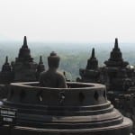 Borobudur uitzicht java