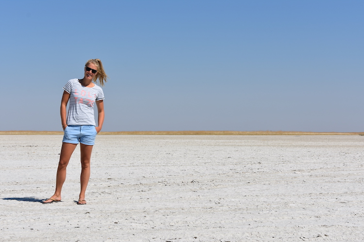 Botswana zoutvlaktes