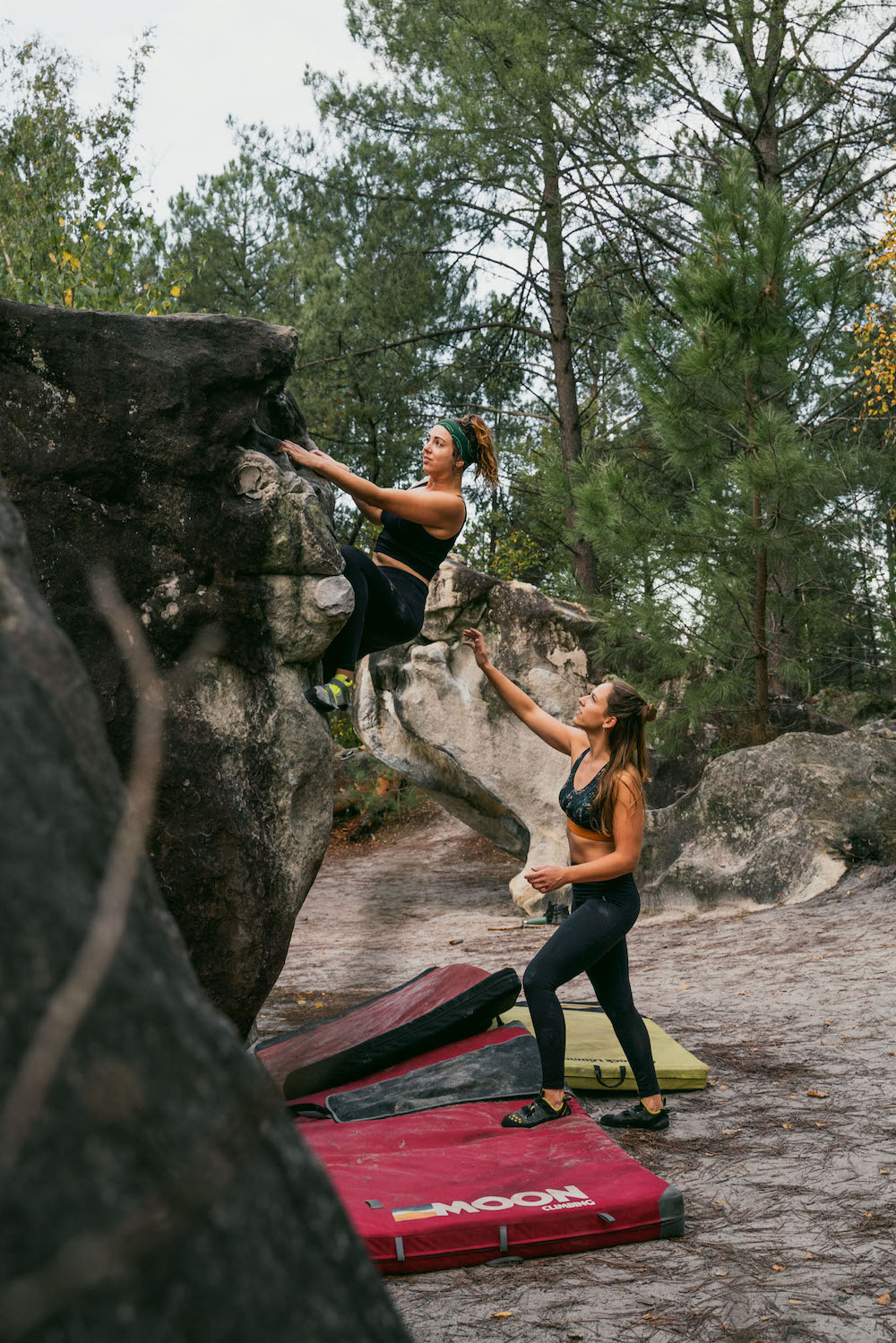 Boulder Basecamp klimmen