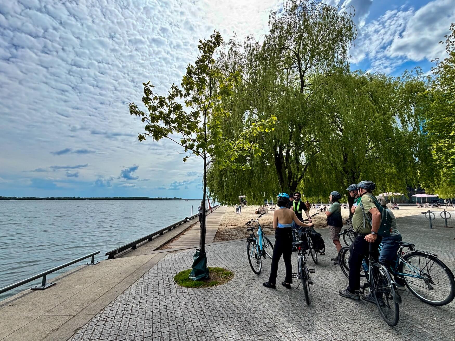 Boulvard met strandje Toronto