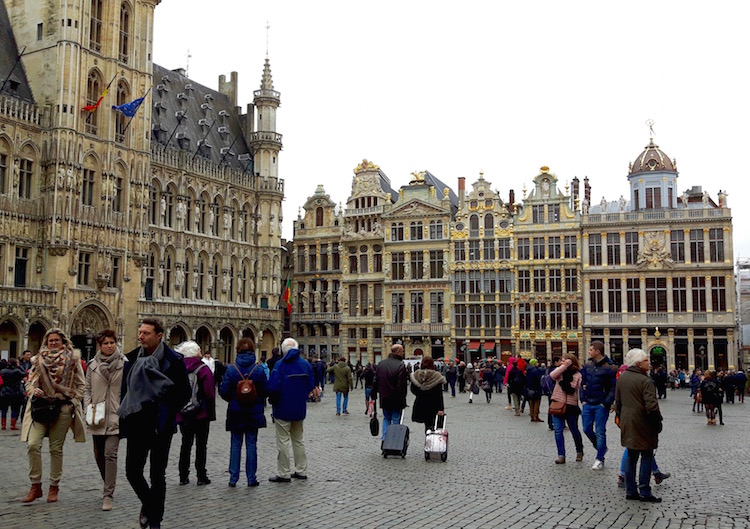 Brussel grote markt plein