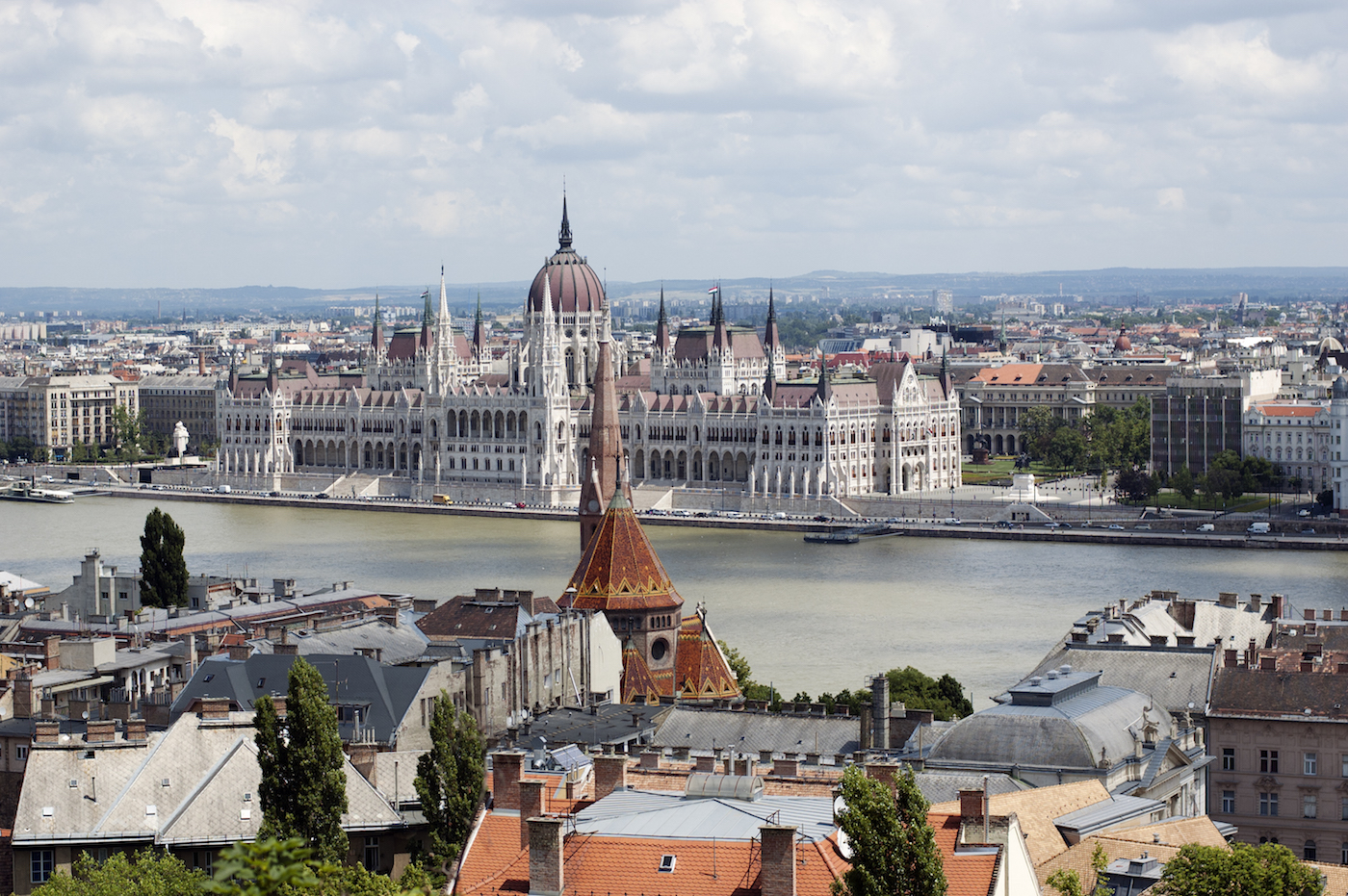 Budapest winter zomer Burchtheuvel