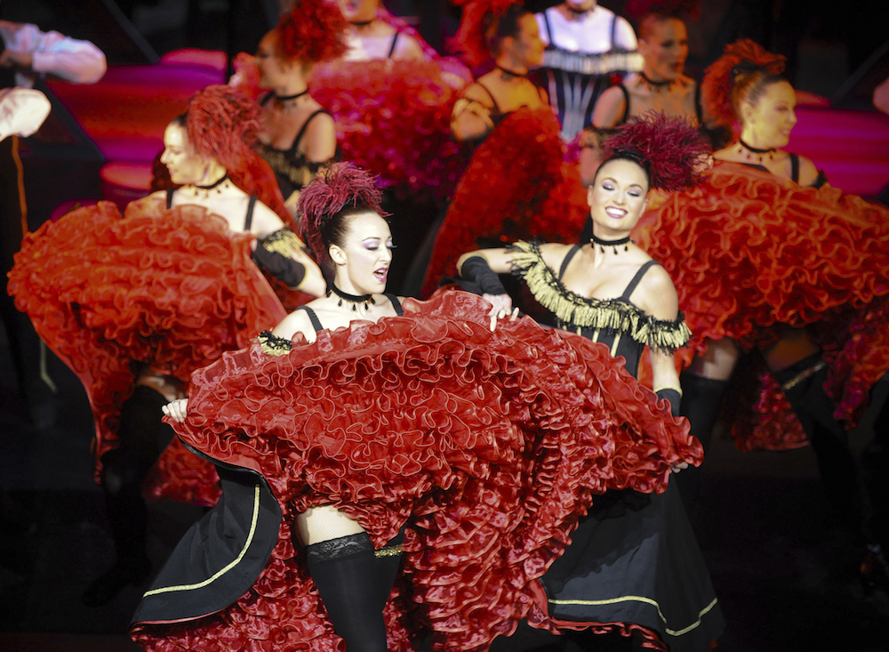 CABARET moulin rouge parijs uitgaan