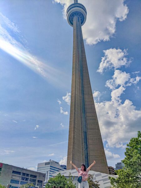 CN Tower met Mirja