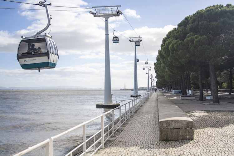 Cable car in lissabon