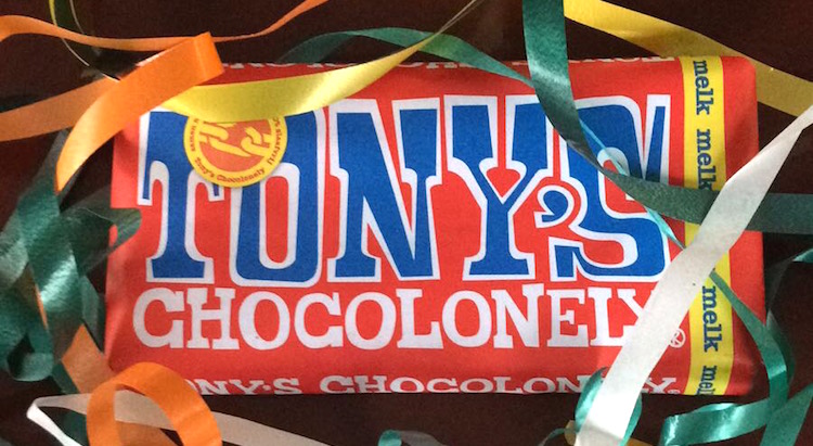 Cadeau Tony Chocolonely reep geven