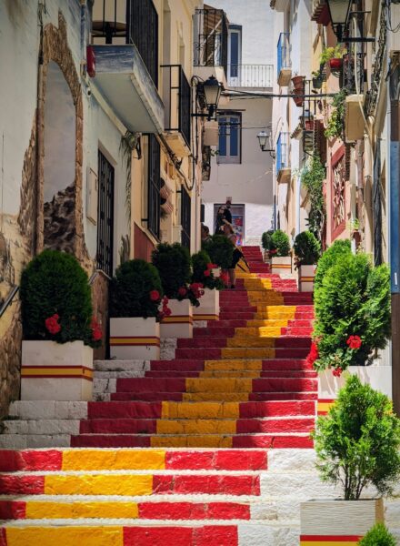 Straatjes in Calpe