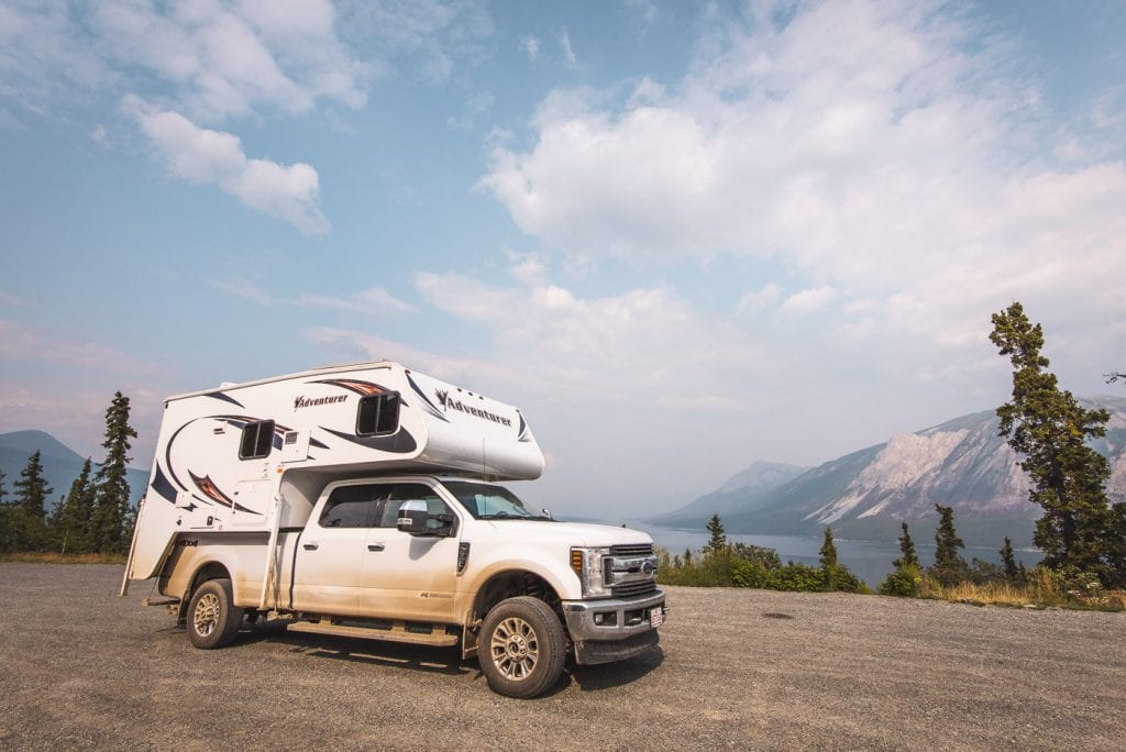 Camper rondreis Yukon Canada