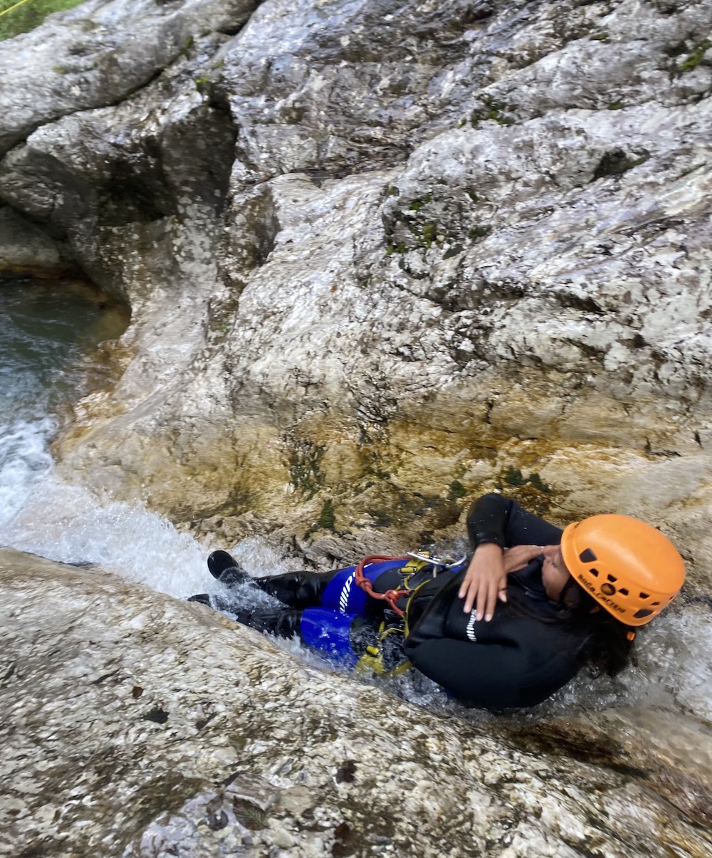 Canyoning slovenie rondreis