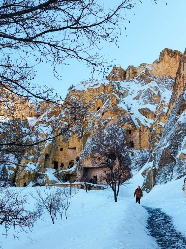 Cappadocia Goreme openlucht museum winter-4