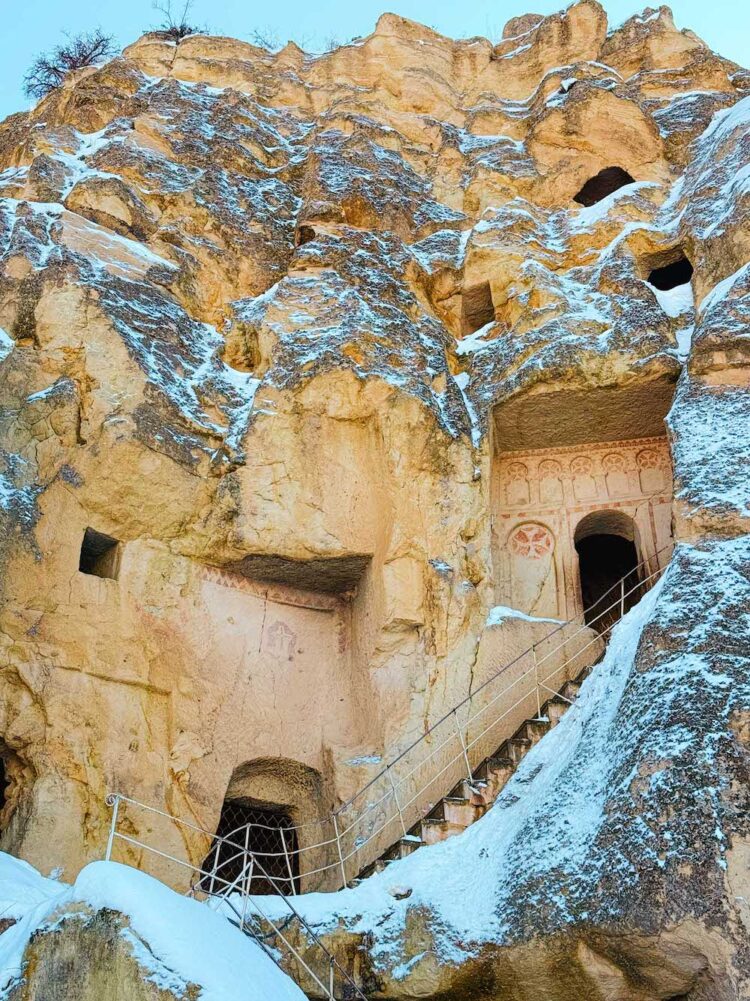 Cappadocia Goreme openlucht museum winter-5