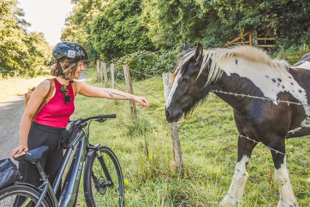 Carentan fietsen in normandie