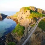 Carrick-a-rede touwbrug noord ierland