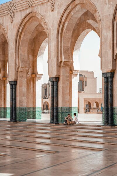 Casablanca Marokko Moskee Hassan II
