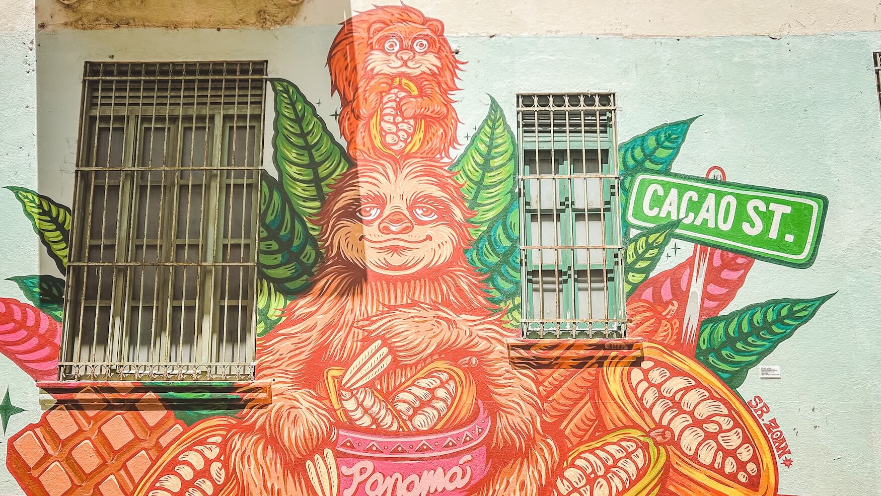 Casco Viejo muurschildering bezienswaardigheid