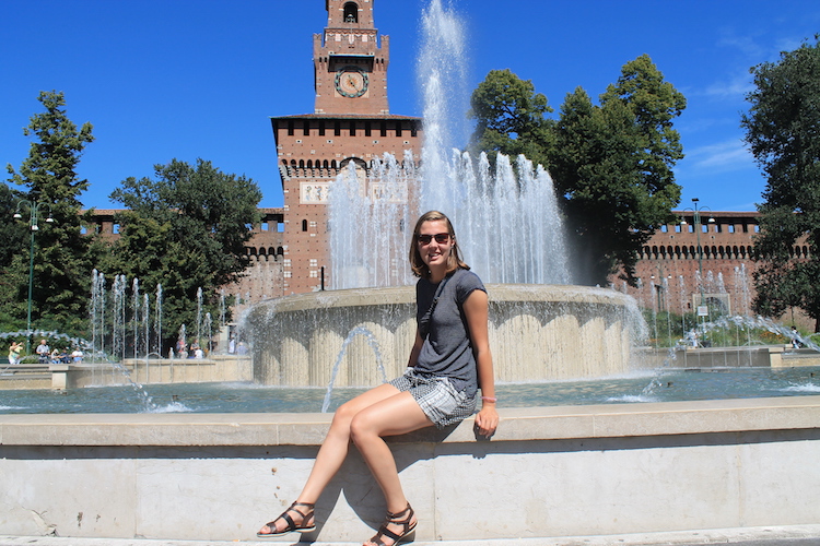castello-sforzesco-fontein-milaan