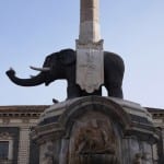 Catania olifanten beeld sicilie bezienswaardigheden oostkust