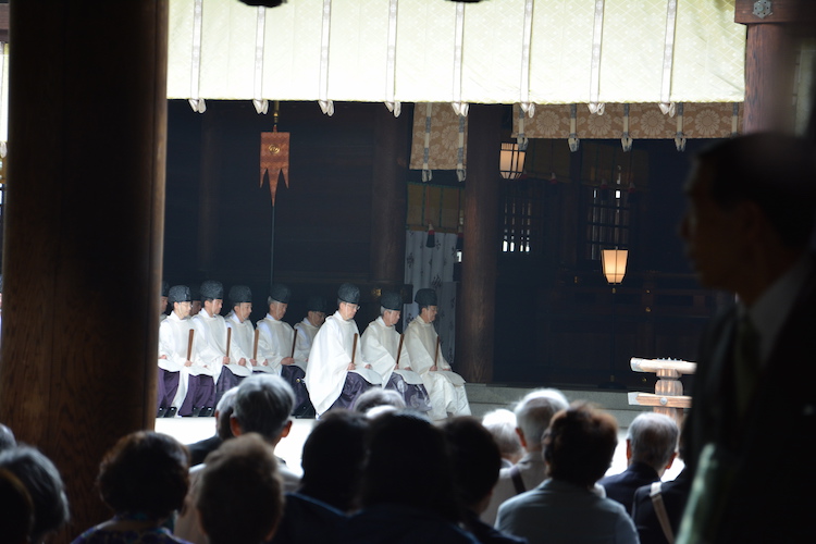 Ceremoni in tokyo