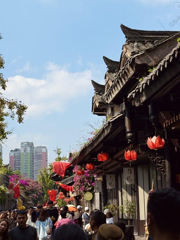 Chengdu straat