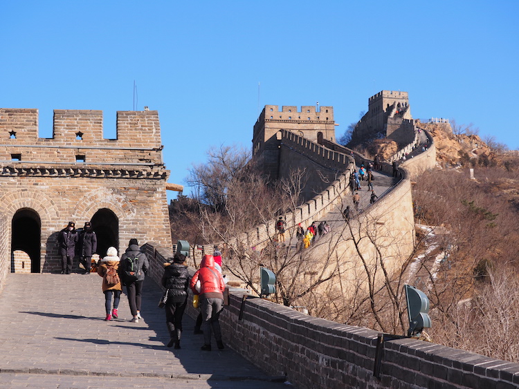 Chinese Muur wachttorens