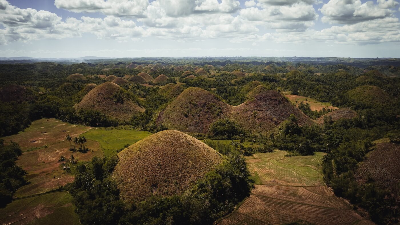 Chocolate Hills natuur Filipijnen