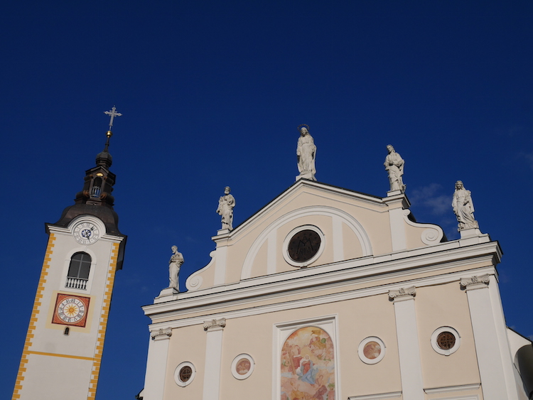 Church of Mary's annunciation Kamnik Slovenie
