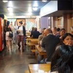 Clink 78 hostel eetzaal ontbijtzaal