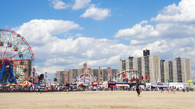 Coney Island New York strand