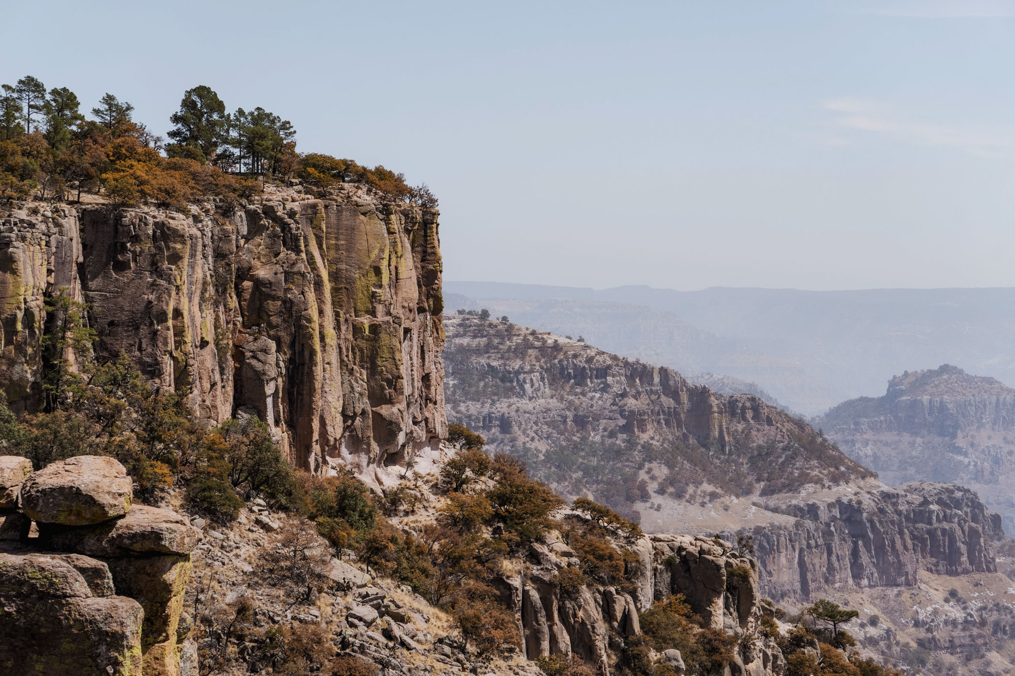 Copper Canyon in Mexico