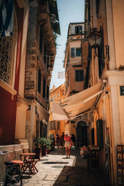 Corfu stad