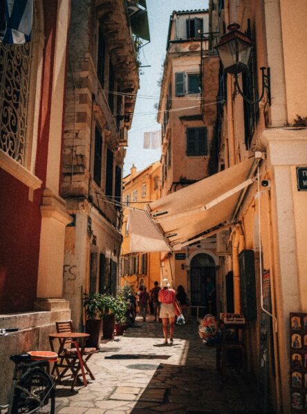 Corfu stad