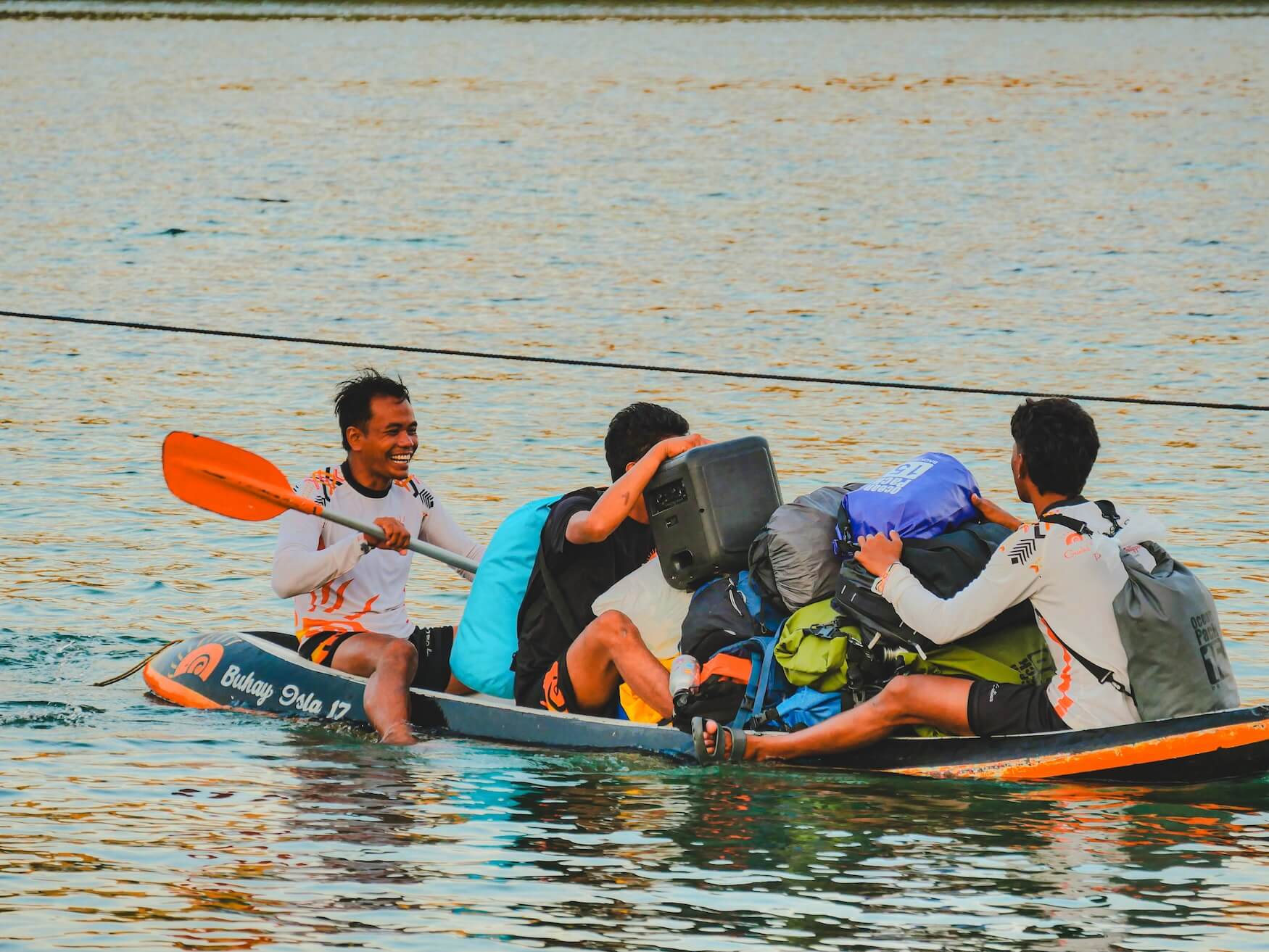 Crew expeditie Buhay Isla Eco Tours