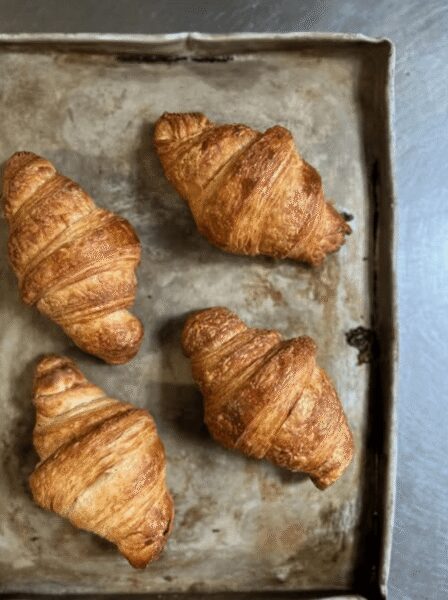 Croissantjes rabarber utrecht taart