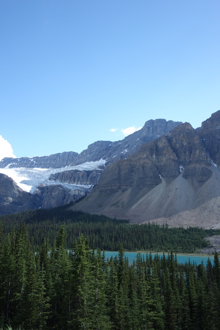 Crowfoot Glacier west canada