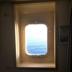 DFDS uitzicht zee