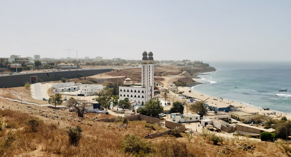 Dakar moskee uitzicht senegal