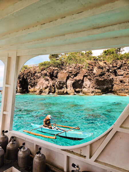 Dauin filipijnen Duiken - boot 3