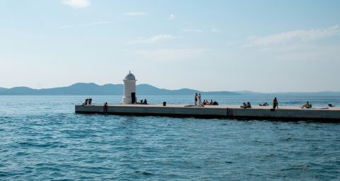 De pier van Zadar
