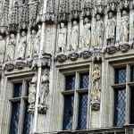 Detail grote markt brussel