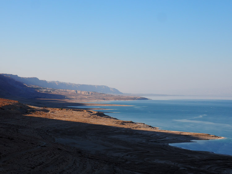 Dode Zee israel zonsondergang