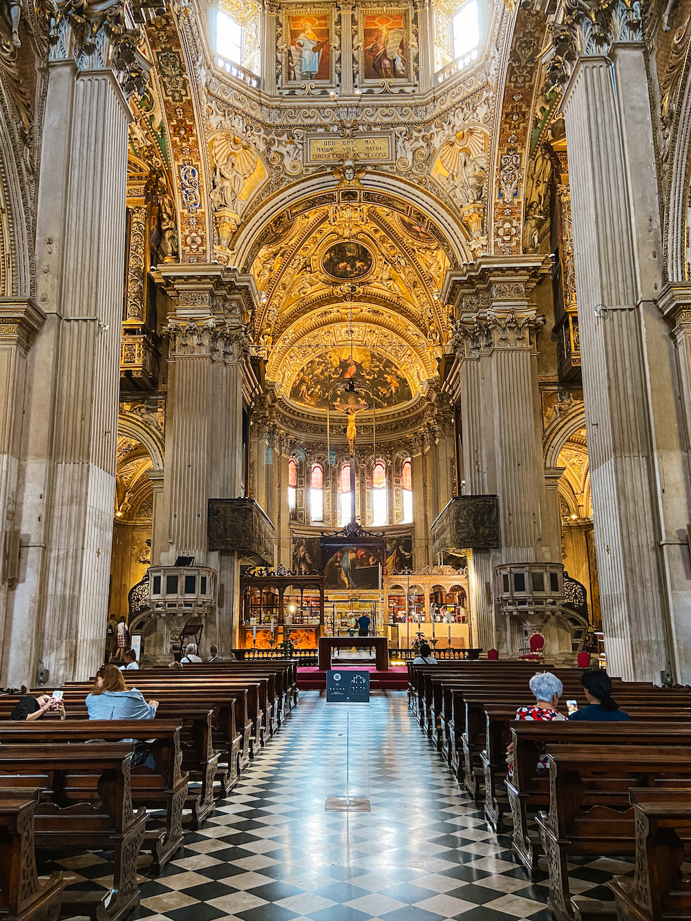 Doorkijkje Duomo, Bergamo