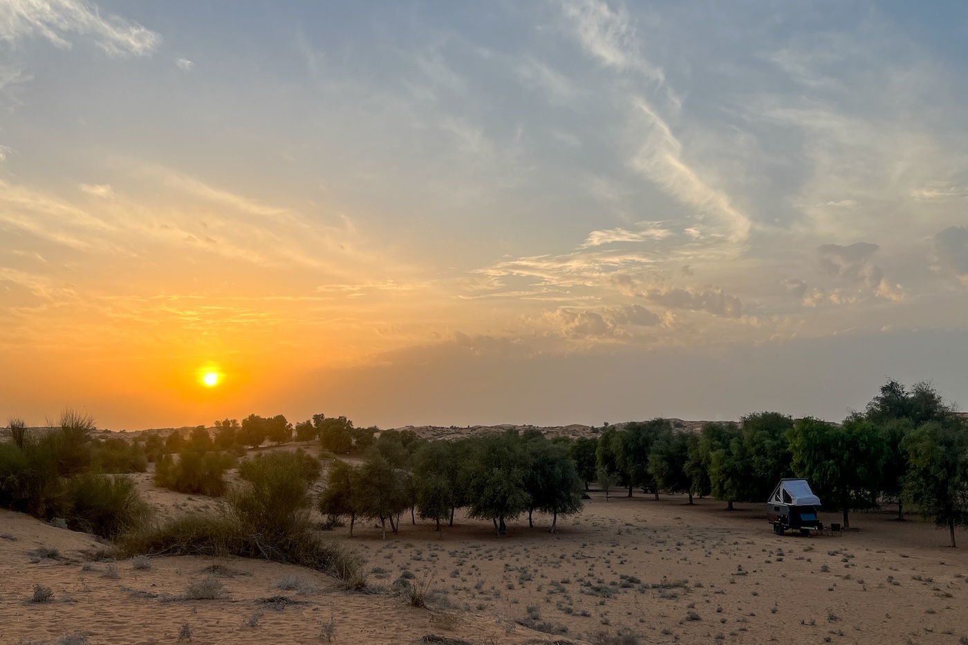 Dubai Desert Conservation Reserve, Sand Sherpa kampje