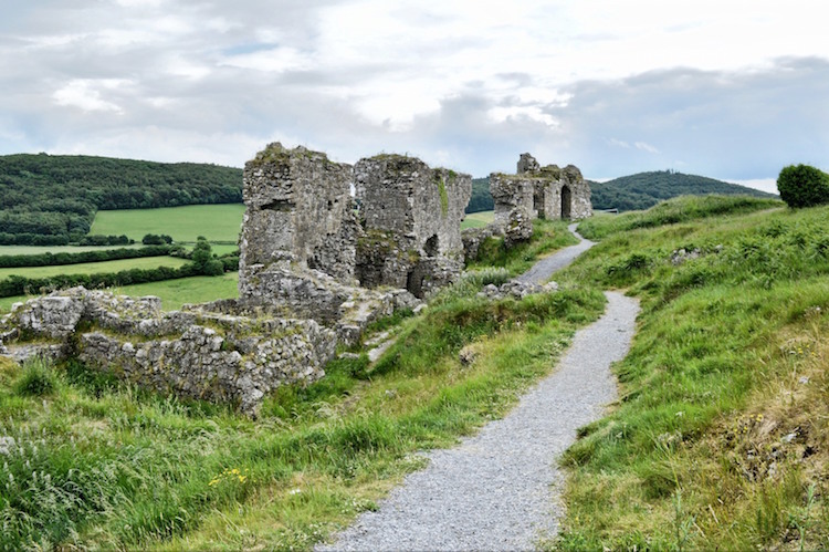 Dunamase ruines kastelen ierland paadje