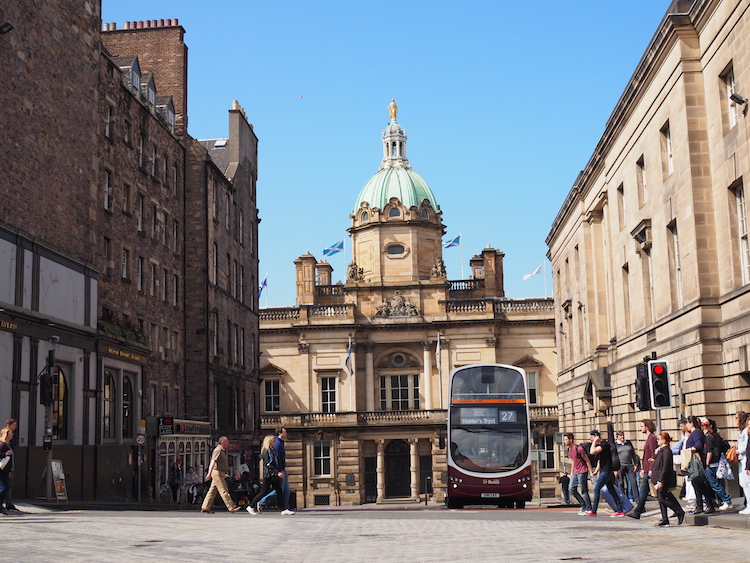 Straten Edinburgh Schotland